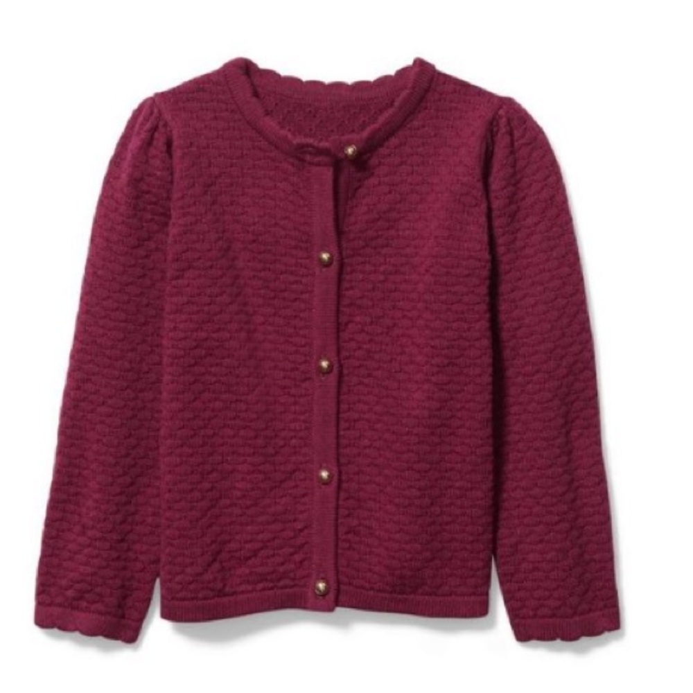 Janie and Jack 3-6 month scalloped cardigan